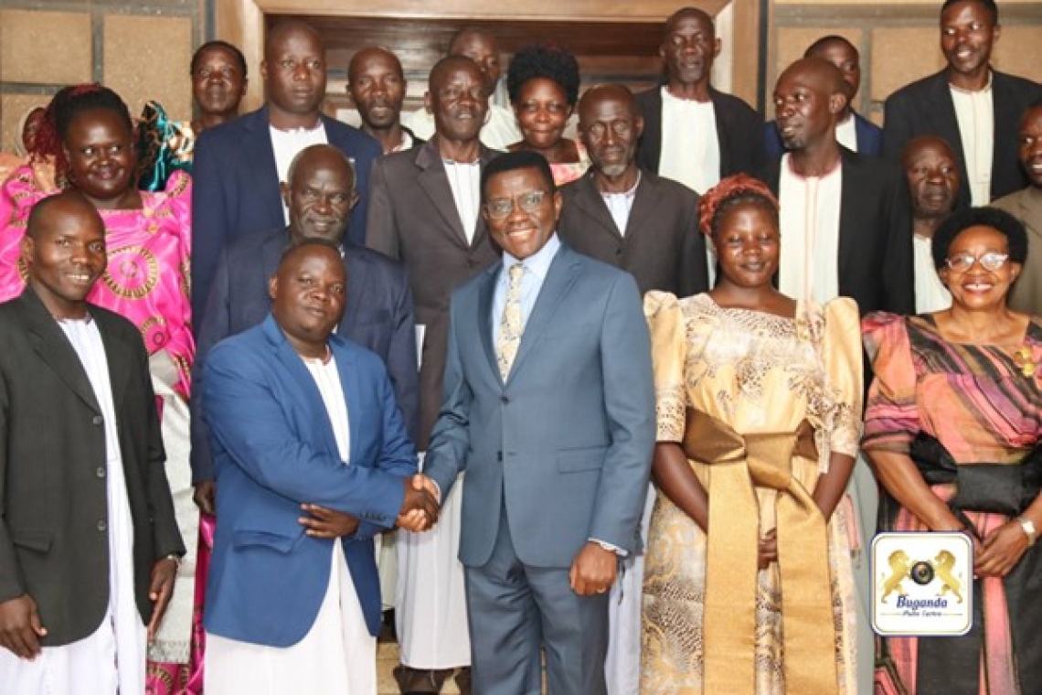 Katikkiro welcomes new head of Kiwere Clan alongside other leaders Image